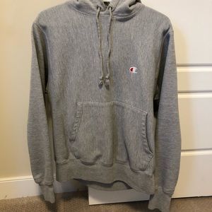 Champion Grey Unisex Hoodie
